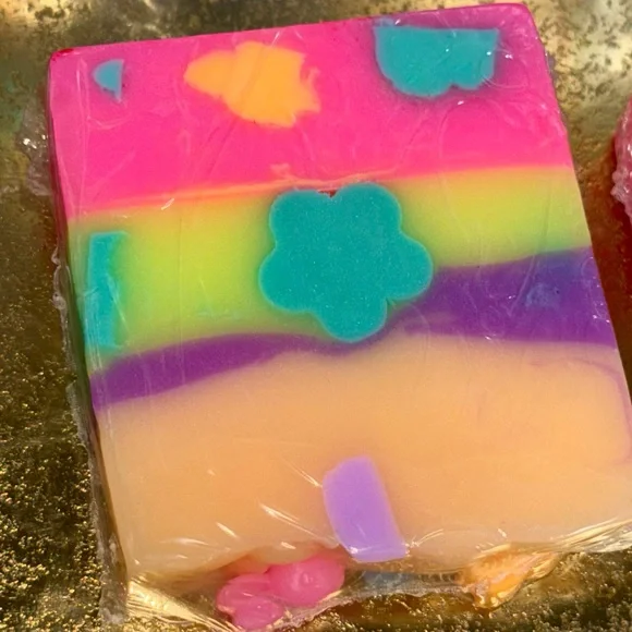 Easter Color Burst GoatMilk Soap - Picture 2 of 5
